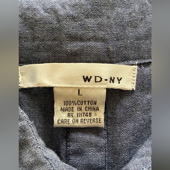 WD-NY💙BLUE💙 WOMEN SLEEVELESS TOP SIZE LARGE 🌟EUC🌟 - Picture 8 of 10